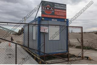 Photo Textures of Container Industrial Building